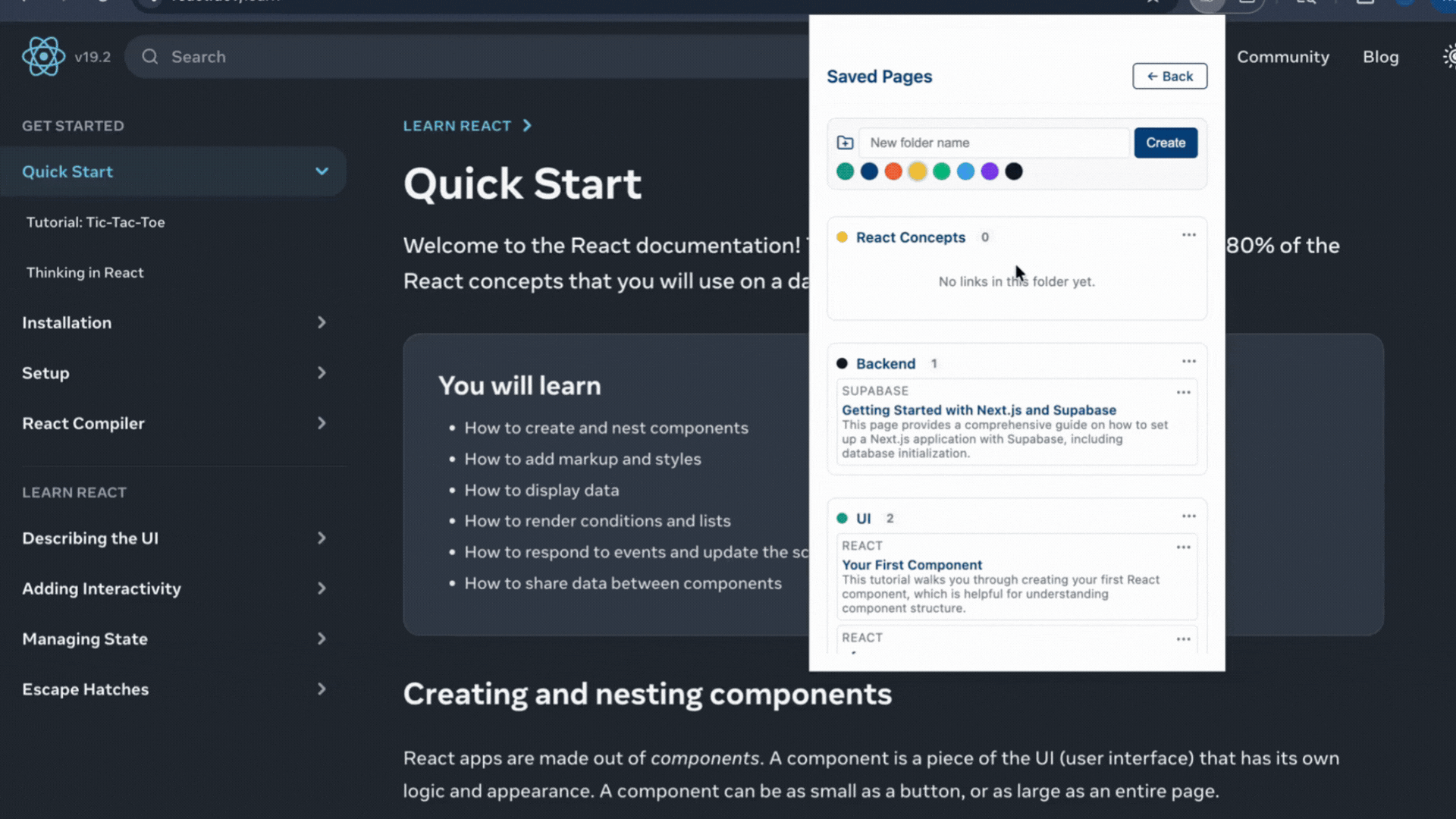 Folders & Color Tags screenshot 2